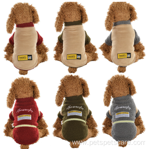 Direct wholesale new winter strip waistcoat dog clothes